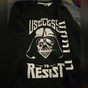 Nwt Star Wars Black Graphic Sweater Size Small